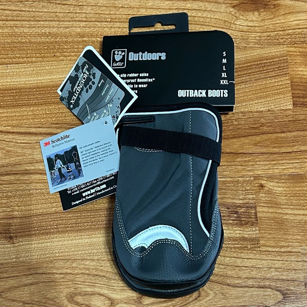NEW HURTTA Outback Non-Slip All Weather Dog Boots Shoes ~ Size XXL